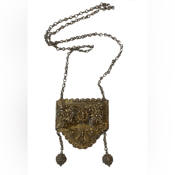 Vintage Middle East/Tribal 70s Pendant - Picture 2 of 9